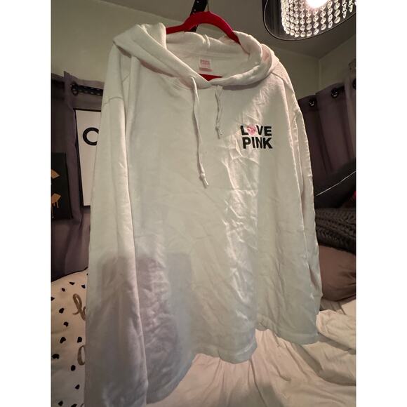 Vintage VS pink green hooded puffer satin jacket/coat/bomber - Picture 2 of 7